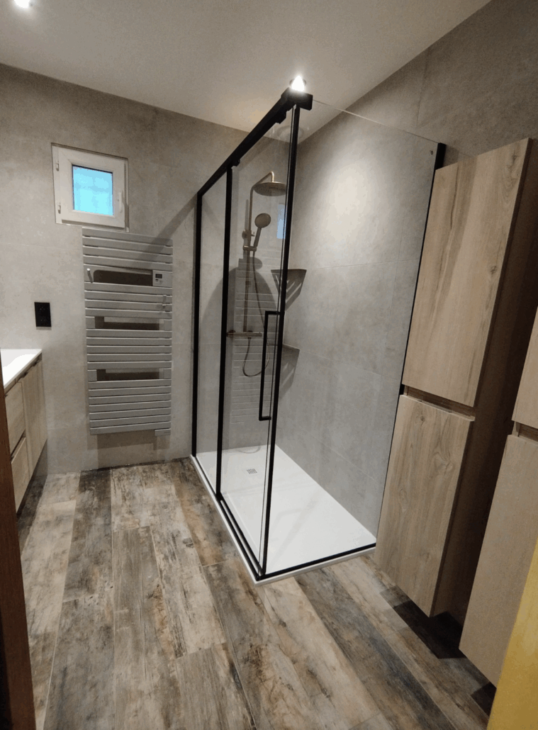 Salle de bain après réservation